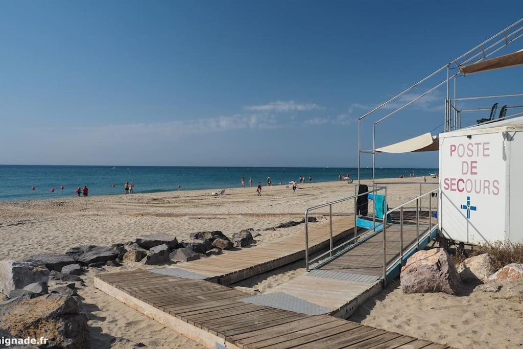 Maisonnette Les Marines D'Helios T2 Cabine Marseillan  Exterior foto
